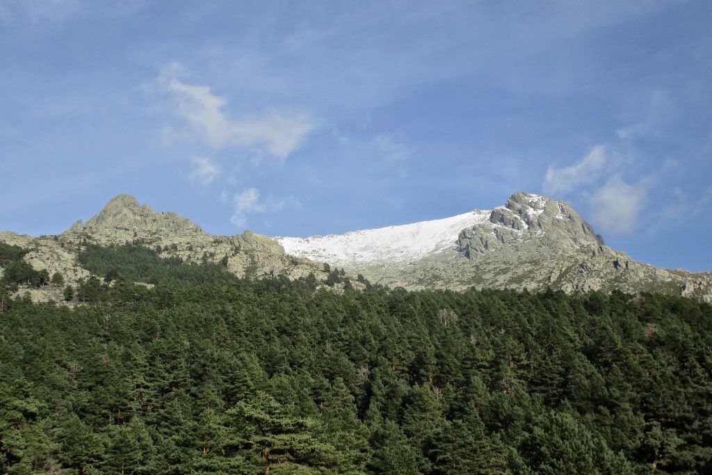 Pico de la Maliciosa desde el Valle de la Barranca